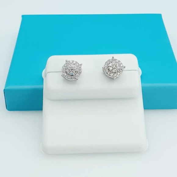 "925 Sterling Silver CZ Beautiful Earrings for Women, 1USPAR4177 - Picture 3 of 11